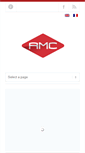 Mobile Screenshot of amctunisie.com